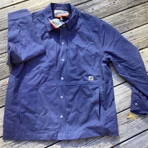 Mens Duluth Trading Grit 40 Canvas Chore Jacket Size L